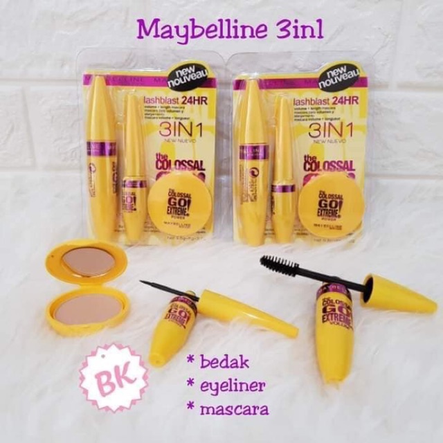 Set Mỹ Phẩm 3in1 Maybeline