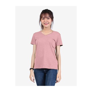 (ÁO XUẤT NHẬT) - Áo thun màu Hồng Japan cổ tim