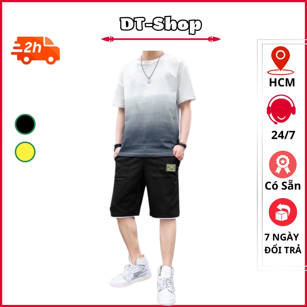 Đồ bộ nam loang trơn chất thun siêu mát mùa hè đủ size phong cách trẻ trung năng động
