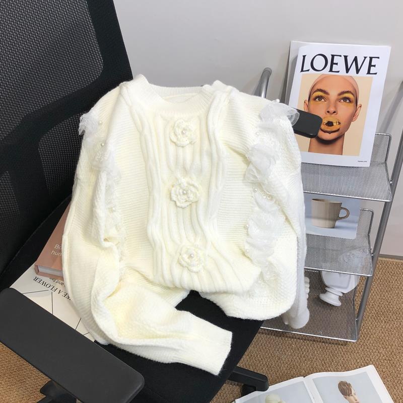 Áo Sweater Chui Đầu In Hoa Kiểu Nhật Bản Dễ Thương Cho Nữ  tao bao