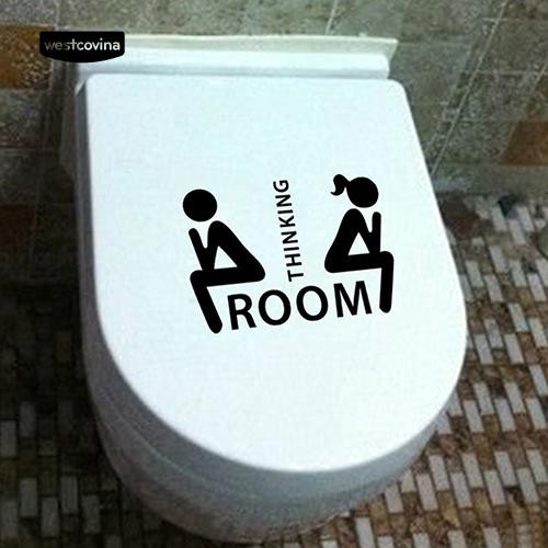 Decal dán toilet ngộ nghĩnh