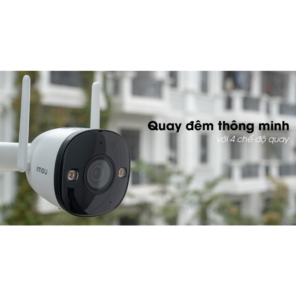 Camera IP wifi ngoài trời có màu ban đêm IMOU F42EFP 4.0M (2K QHD) F22P 2.0M ( Full HD 1080P) - Chống nước IP67