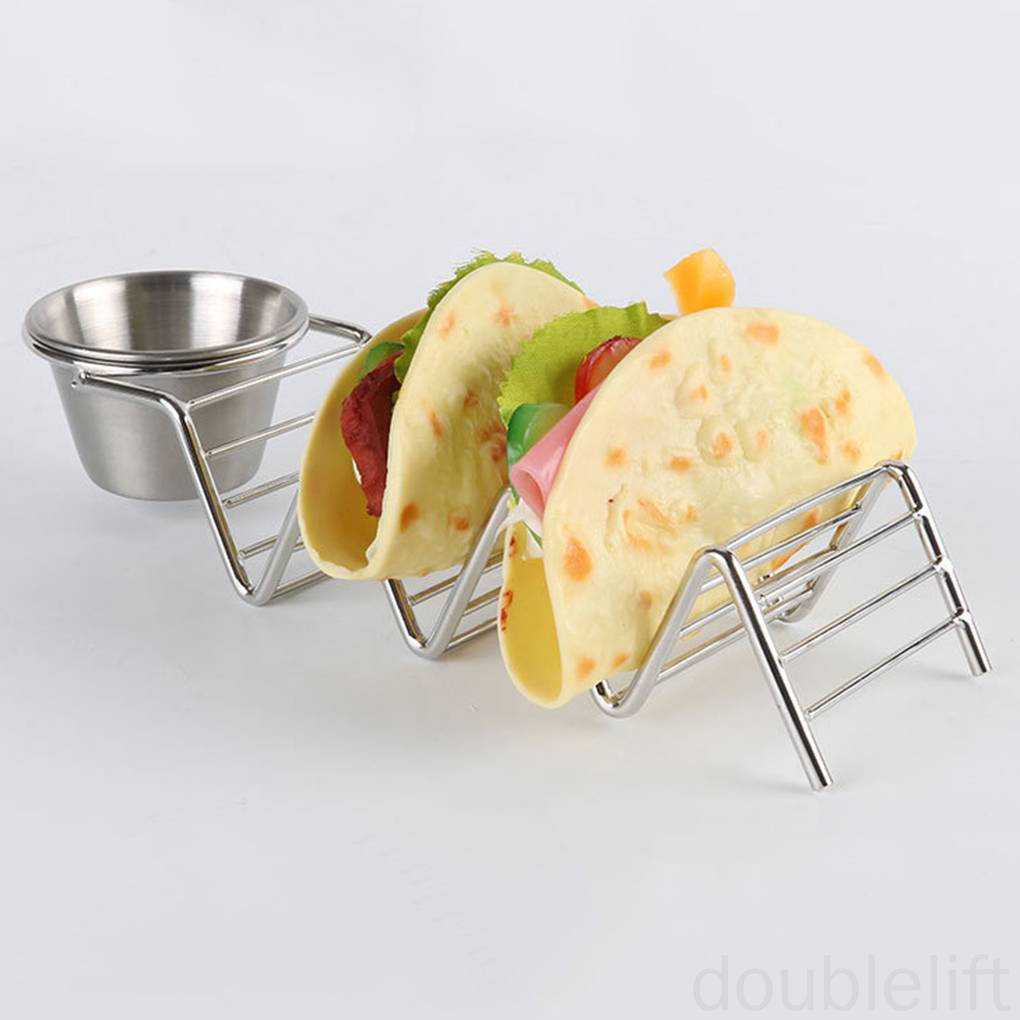 Giá Để Bánh Taco Bằng Thép Không Gỉ