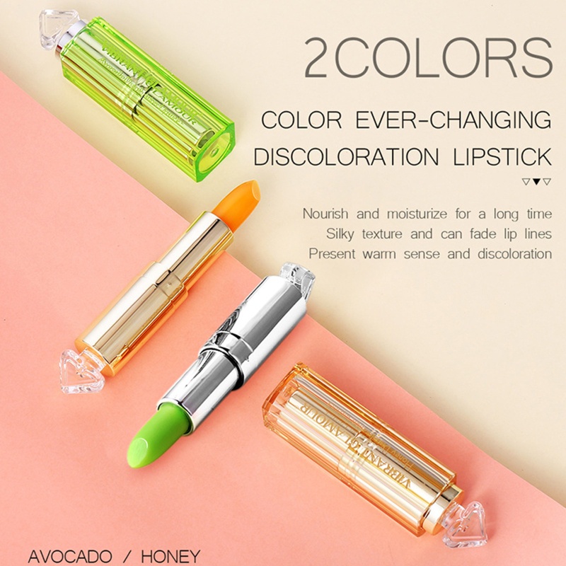 Son Dưỡng Môi YOUYO Chiết Xuất Từ Quả Bơ Thay Đổi Màu Sắc Theo Nhiệt Độ