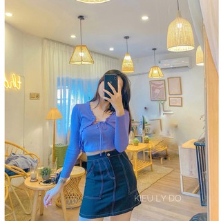 Set Áo Len Cardigan tím áo len nữ mỏng kèm áo 2 dây, chất len tăm mềm mịn,co giãn