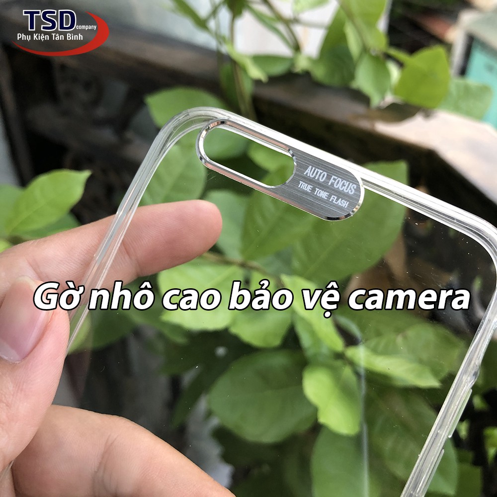 Ốp Lưng iPhone 6 Plus / 6S Plus Viền Nhôm Bảo Vệ Camera Siêu Đẹp