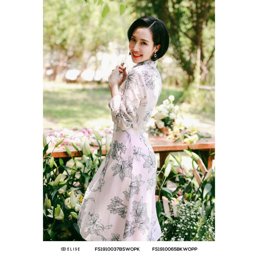 [Mã WABRLOW5 giảm 15% đơn 300K] Chân váy hồng HT xếp ly thiết kế Elise | BigBuy360 - bigbuy360.vn