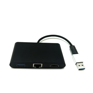 Đầu kết nối USB, LAN, HDMI vào máy tính bảng tặng kèm đầu chuyển TYPE-C sang USB