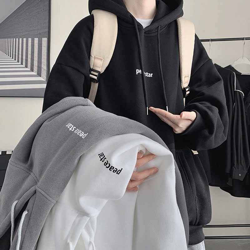 Áo khoác nỉ nữ nam unisex K99, áo hoodie from rộng mũ trùm đầu chất liệu dày dặn phong cách Hàn Quốc 3 màu cá tính.