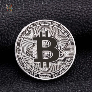 Đồng Xu Bitcoin Bằng Đồng Để Trang Trí