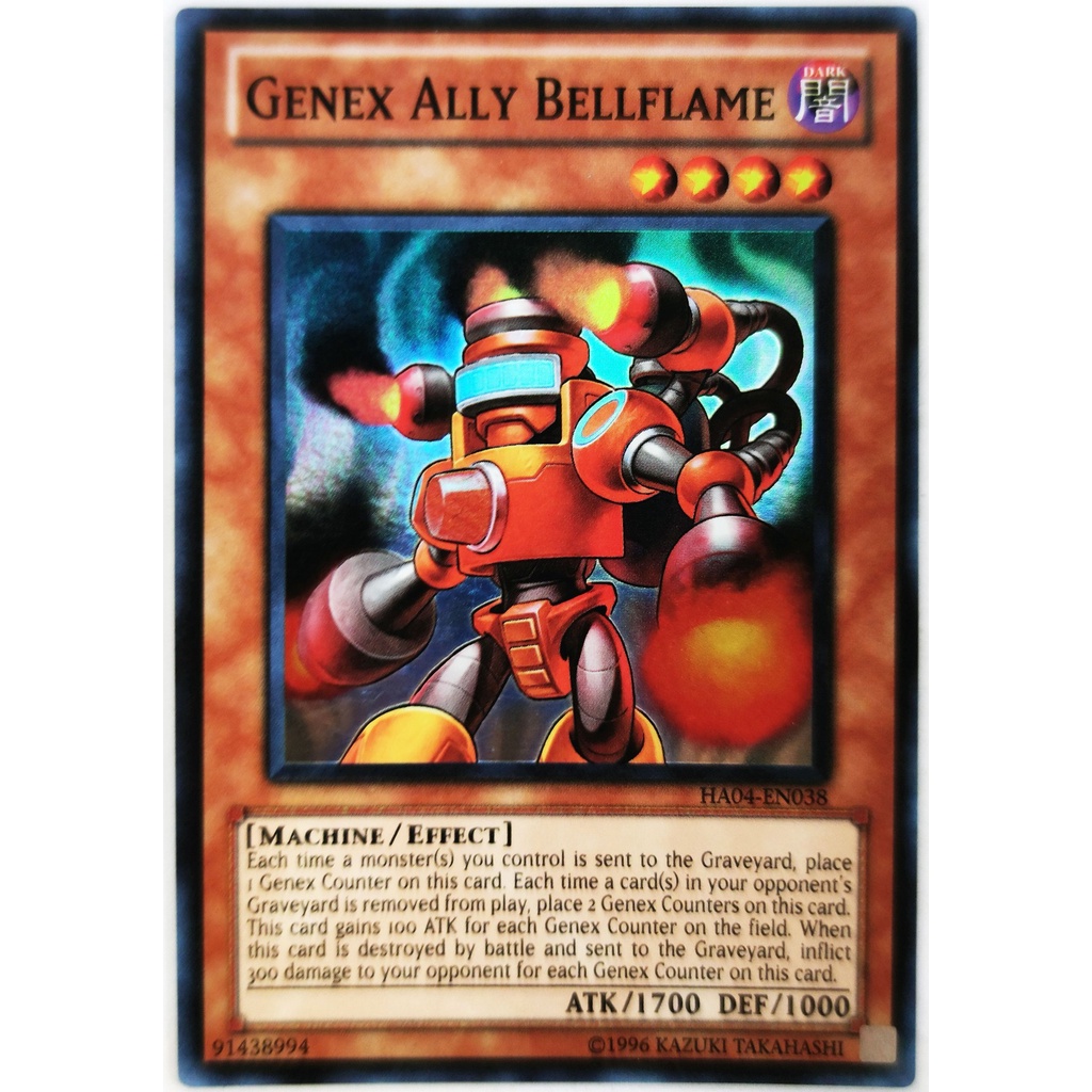[Thẻ Yugioh] Genex Ally Bellflame |EN| Super Rare / Rare