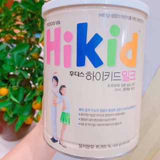Sữa hikid vani 600g hàng nội địa hàn quốc - hàng đi air