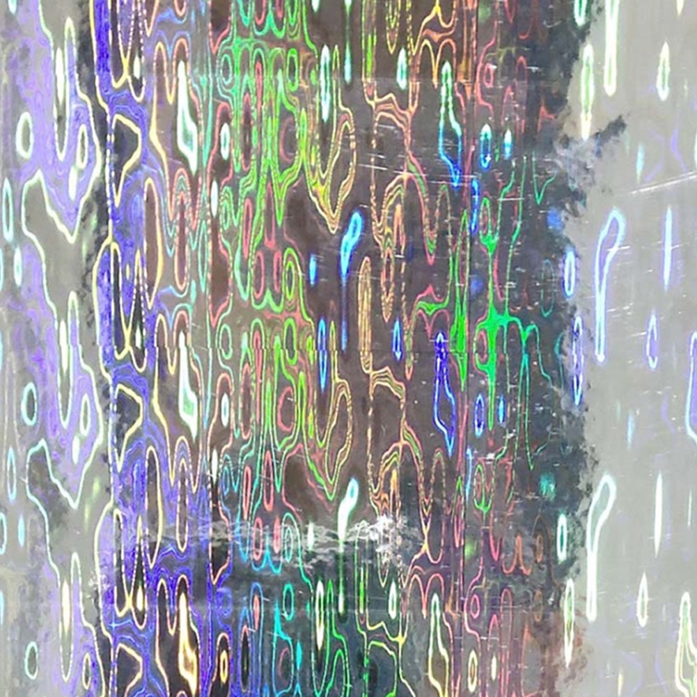 10 tấm sticker phong cách Hologram phong cách hình học dán mồi câu cá T22