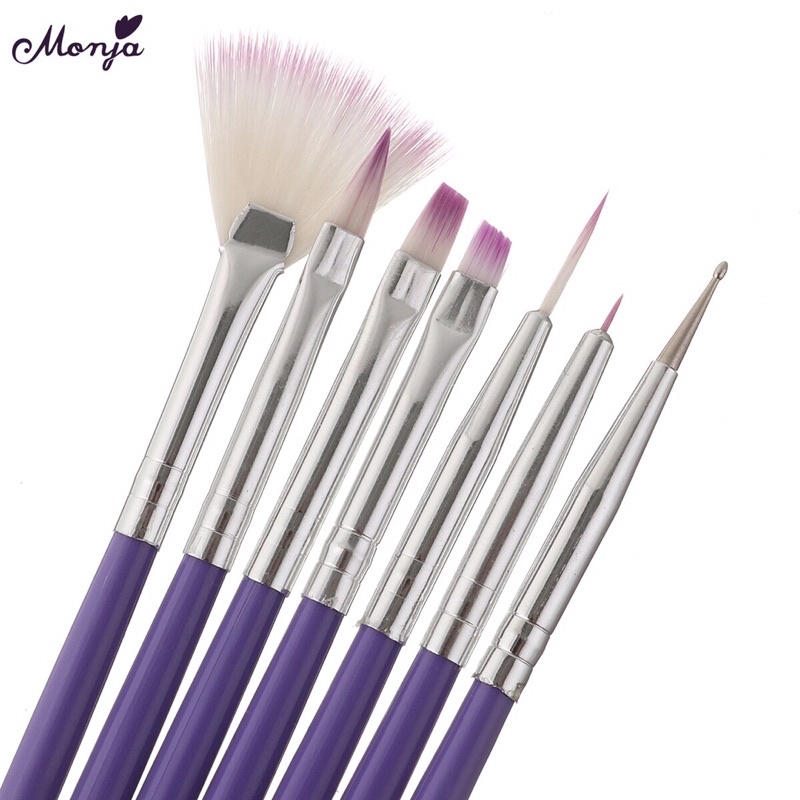 Sét 15 cọ vẽ làm nail chuyên dụng siêu rẻ