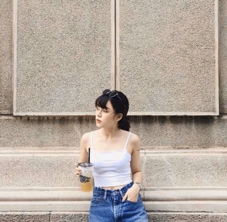 Áo Croptop 2s Trơn Cuốn Biên/TubeTop 2s Basic Kèm Ảnh+Clip Thật
