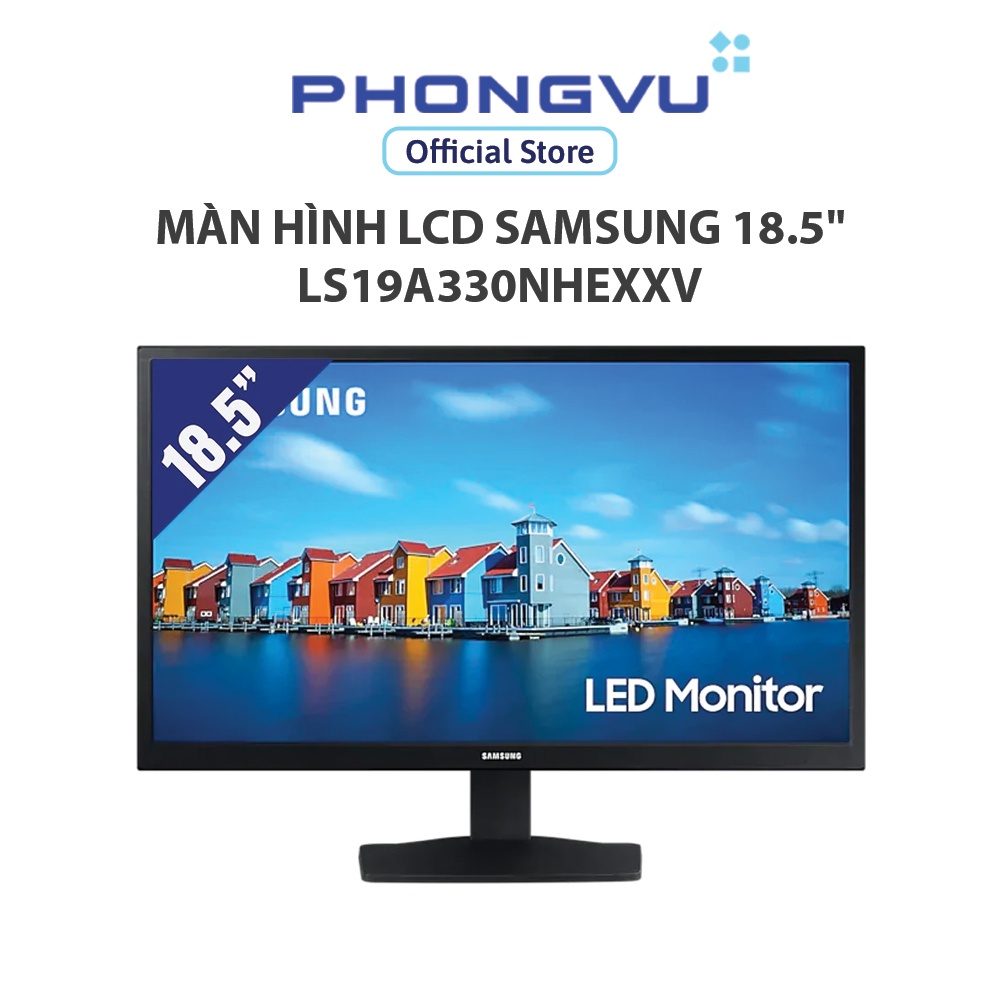 Màn hình LCD SAMSUNG LS19A330NHEXXV (1366 x 768/TN/60Hz/5 ms) - Bảo hành 24 tháng