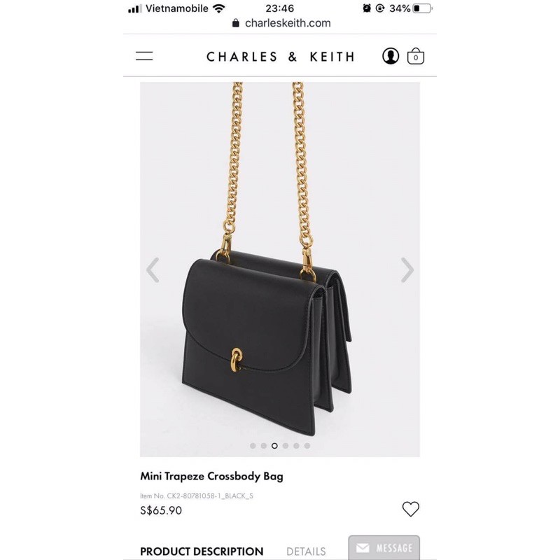 TÚI CHARLES & KEITH AUTH