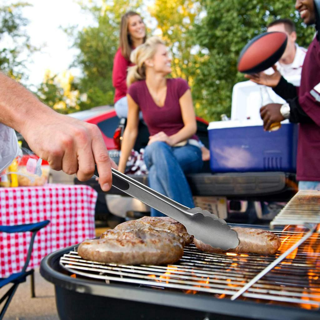 Kẹp ANAEAT Dùng Gắp Nướng Thịt BBQ Bằng Inox Chống Trượt