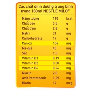 Thùng 48 hộp Sữa Milo Nestle 180ml