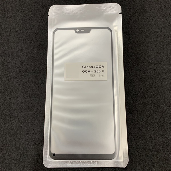 Kính liền keo điện thoại Xiaomi Redmi 8 lite ĐEN