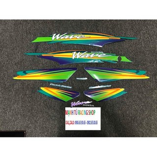 Tem wave thái 100 xanh ngọc - t019