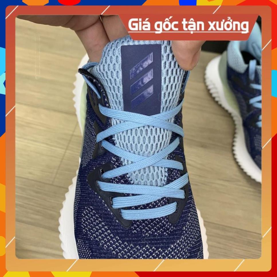 [FreeShip+Giá Hủy Diệt] Giầy Alphabounce xịn sò Full phụ kiện, Giày Sneaker Alphabounce xanh dương , Hót trend