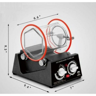Combo Máy quay bi, bột đánh bóng vàng bạc