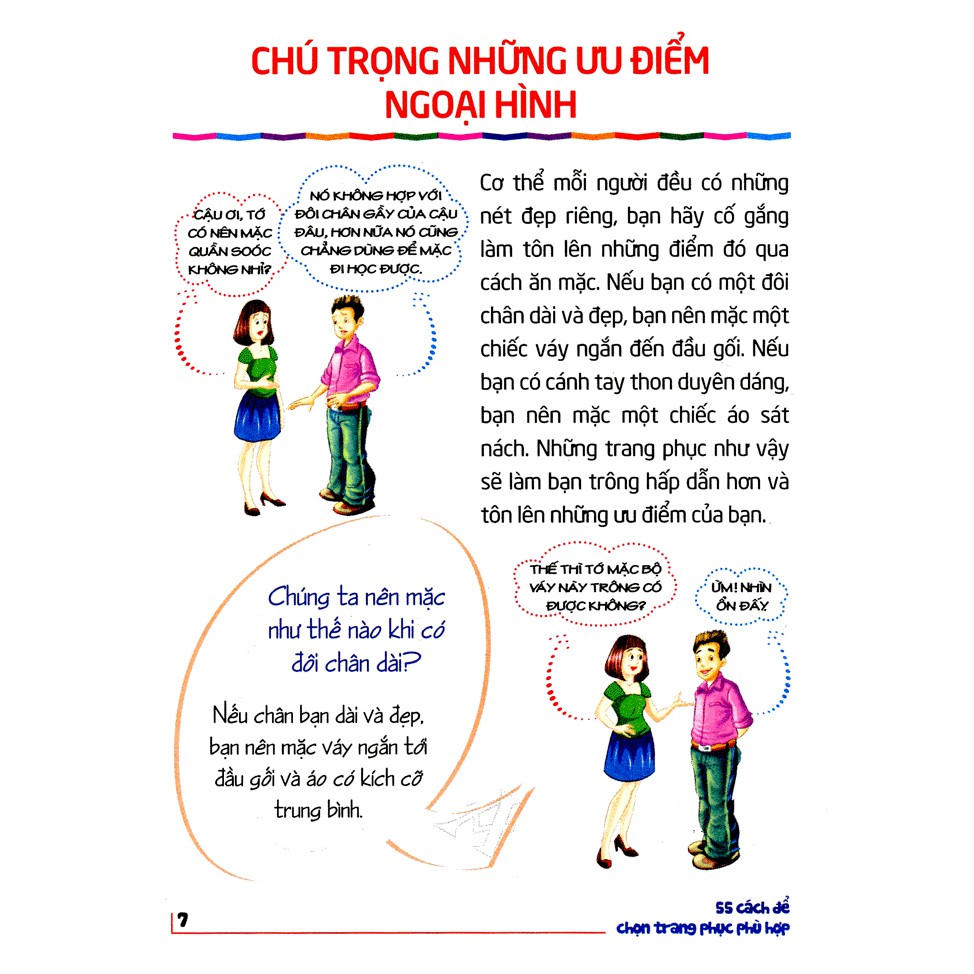 Sách - 55 Cách Để Chọn Trang Phục Phù Hợp