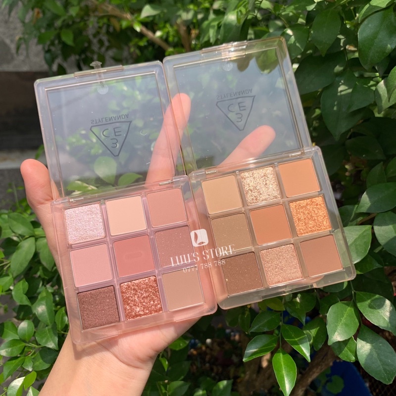 Bảng Phấn Mắt 3CE Some Def và Butter Cream