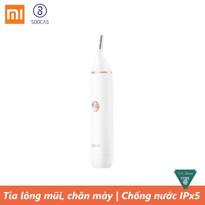 Máy cắt tỉa lông mũi, chân mày Xiaomi MSN H3 - Máy tỉa lông mày Xiaomi Soocas