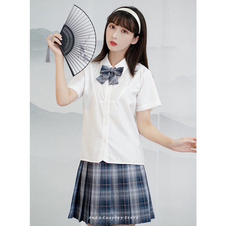 [CÓ SẴN] Áo blouse/ sơ mi V Gochaka JK