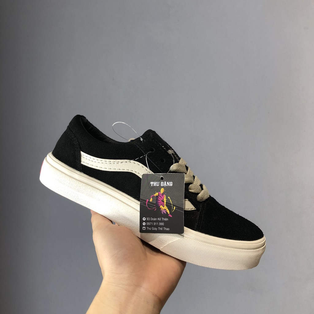 Giày Thể Thao Sneaker 𝐕𝐚𝐧𝐬 Old Skool Herringbone Lace đen