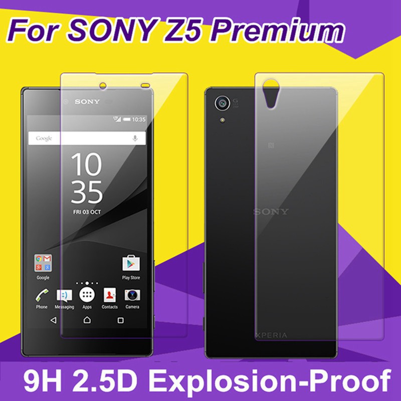 Kính cường lực toàn thân mặt trước và mặt sau cho điện thoại Sony Xperia Z5 Premium