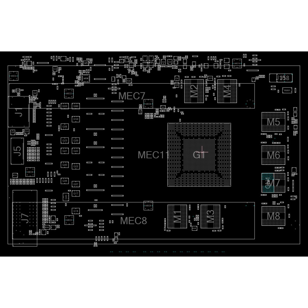 Sơ đồ mạch Boardview GV-N1060WF2OC-3GD rev 1.0 GV 1060WF2OC 3GD