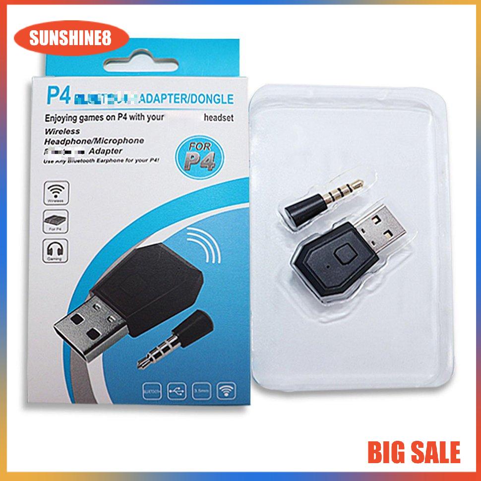 【SUN】Portable Wireless USB Adapter/D-ongle Wireless Receiver Wireless 4.0 For PS4