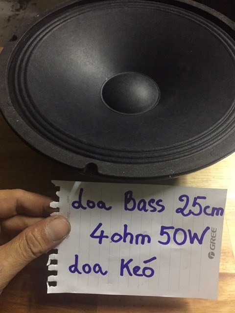 Củ Loa bass 4ohm 50w ( loa kéo ) củ từ 100