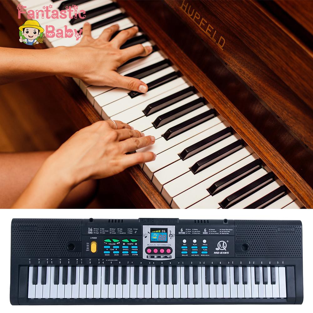 Đàn Piano Điện Tử 61 Phím Có Mic Cho Bé