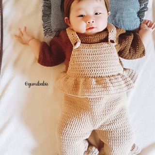 Set yếm len handmade cho bé(có thể tách set)