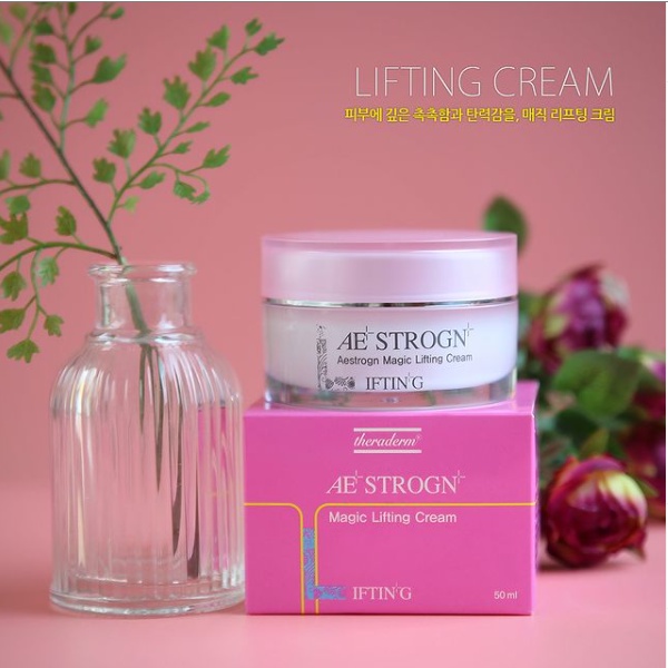 (Chính hãng) Kem dưỡng nâng cơ trẻ trung, trắng hồng rạng rỡ Theraderm AE Strogn Magic Cream