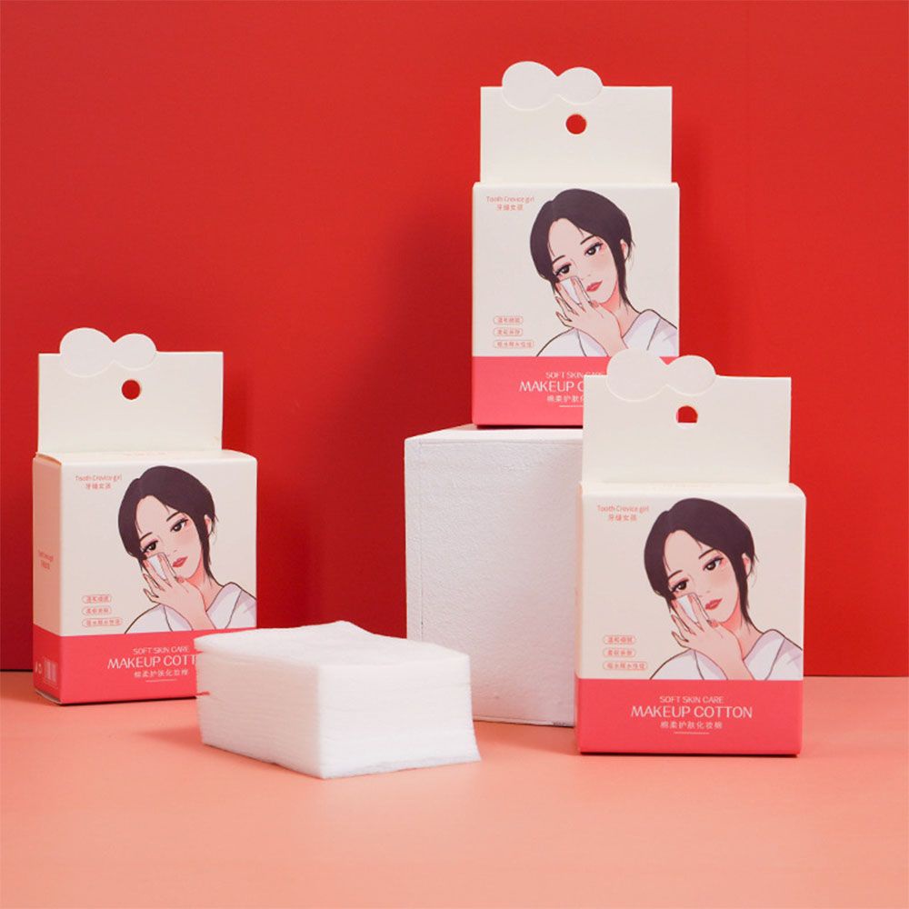 [Hàng mới về] Hộp 40 tờ bông tẩy trang AUGUSTINA bằng cotton dưỡng ẩm không gây dị ứng sử dụng một lần