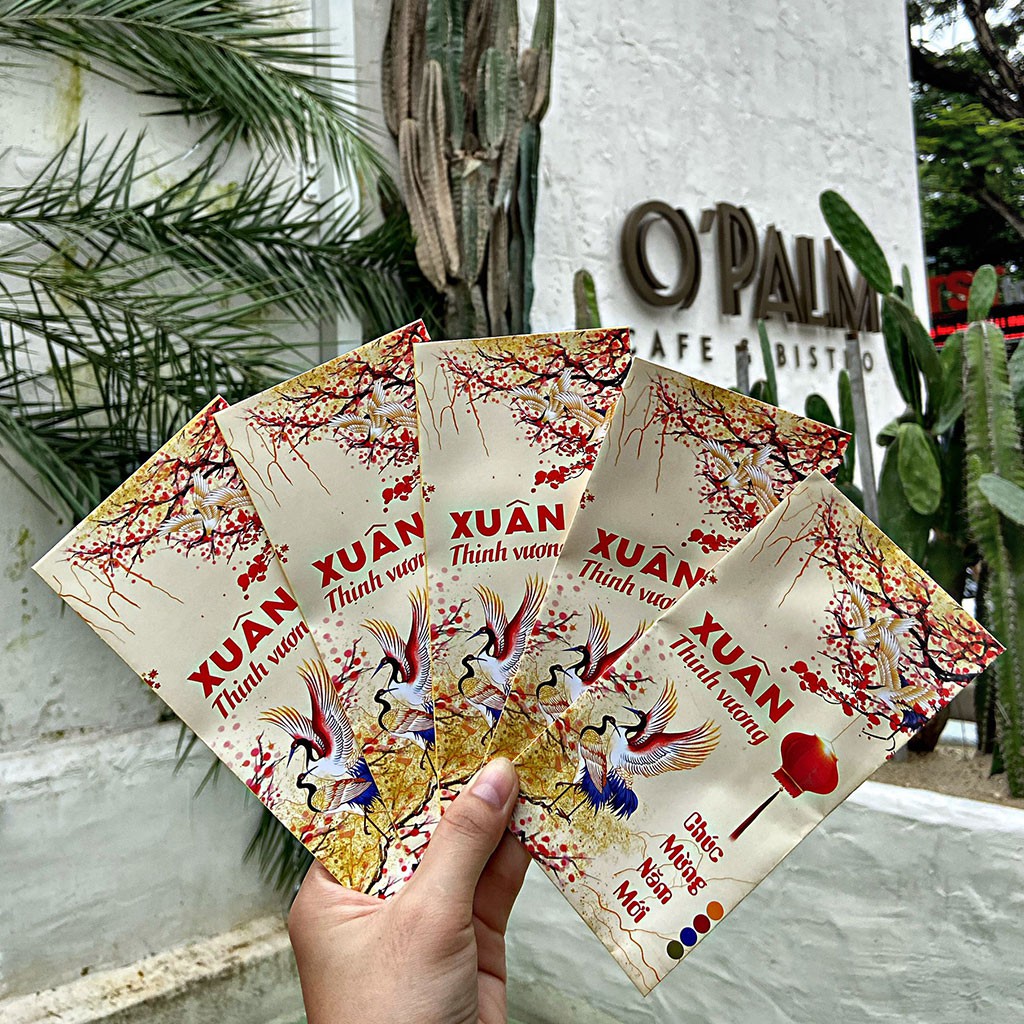 [COMBO 100] Bao lì xì Tết 2022 Nhâm Dần - Giấy tốt- Nhiều mẫu đẹp thịnh hành