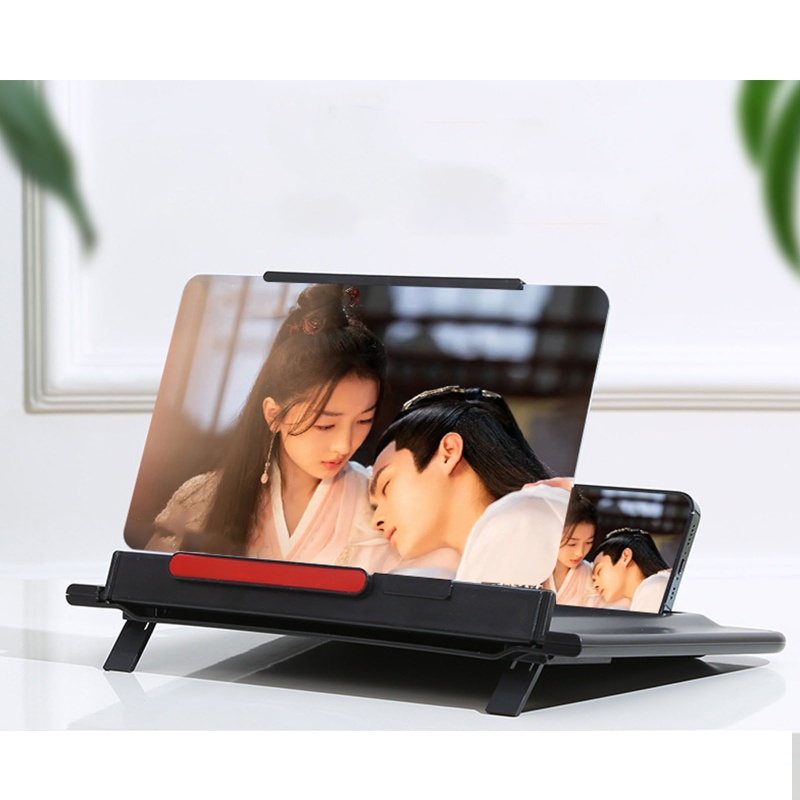 Dụng Cụ Phóng Đại Màn Hình Điện Thoại 3D Độ Nét Cao Có Thể Gập Lại Tiện Dụng