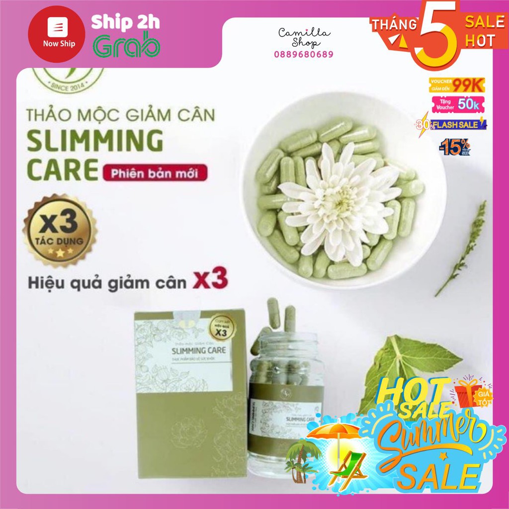 Thảo mộc giảm cân Slimming care x3  hiệu quả sau 1 liệu trình sử dụng