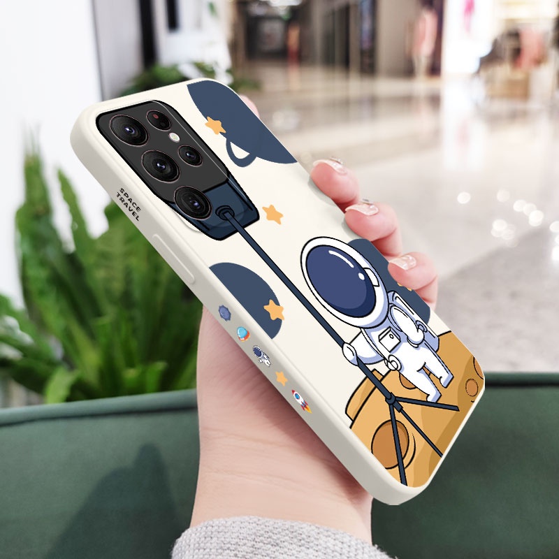 Bao Da Điện Thoại Thiết Kế Sáng Tạo Cho samsung galaxy s23 s22 fe ultra plus Ốp