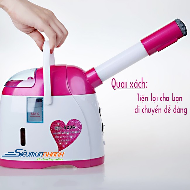 Máy xông mặt tại nhà 2 chức năng nóng và lạnh