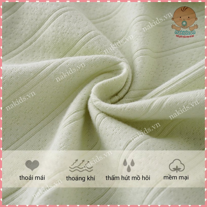 Body Dài Tay Cho Bé Sơ Sinh Hàng Quảng Châu Từ 3 - 10Kg hình CÁNH TIÊN Chất Liệu 100% ORGANIC COTTON