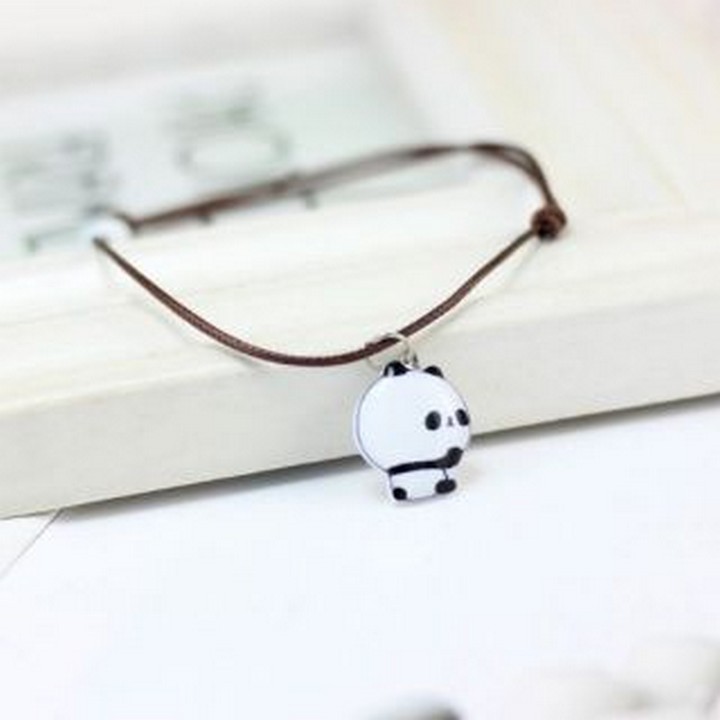 (6 mẫu) Vòng gốm dễ thương dưa hấu dâu tây mèo cải dâu Kute nhiều hình dễ thương phụ kiện thời trang