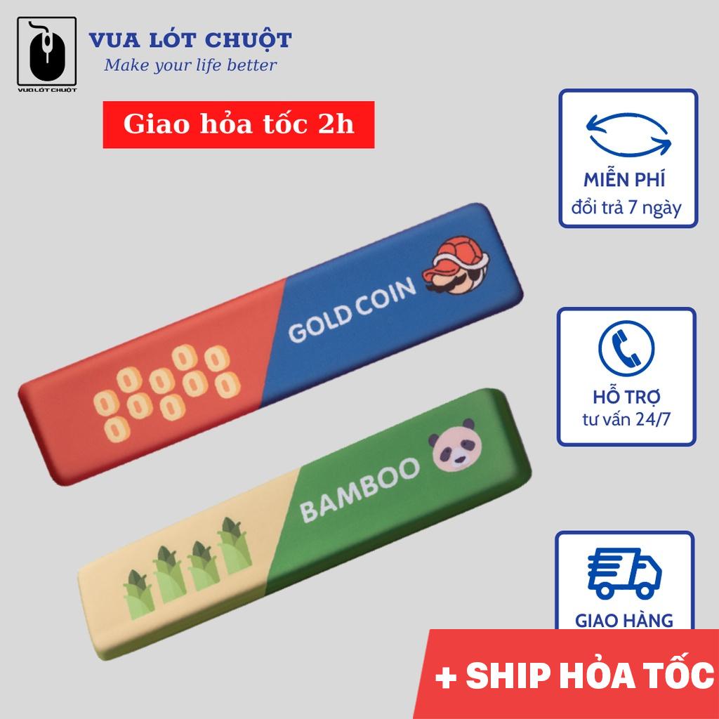 Đệm kê tay bàn phím silicon siêu mềm 44 (36)x8cm chống mỏi tay nhiều hình lựa chọn