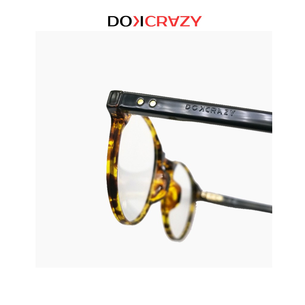 Gọng kính cận nam nữ mắt tròn classic DANO local brand DOKCRAZY chất nhựa dẻo siêu nhẹ thời trang phong cách Hàn Quốc | BigBuy360 - bigbuy360.vn