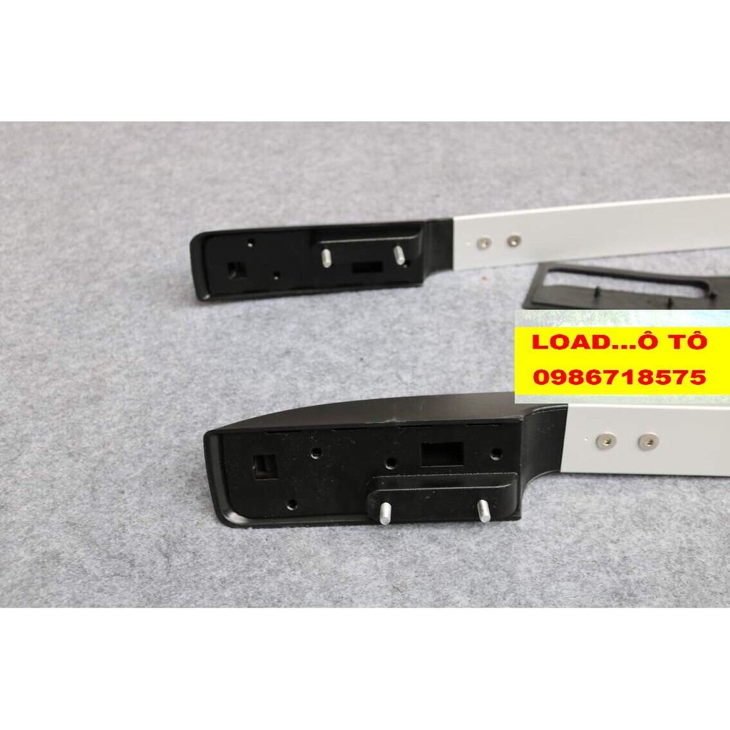 Thanh giá nóc Ford Ranger 2023-2016 Full Đời cho XLT, XLS,Wildtrak Đầy Đủ Các Mẫu Cao Màu Đen Bạc